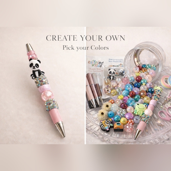 Your Brand Other - LARGE Custom Beaded Ink Pen Kit – Choose Your Colors